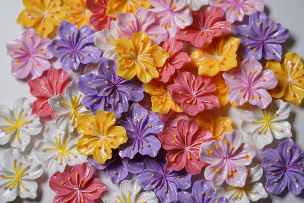 Flower Charms (5 Pack)