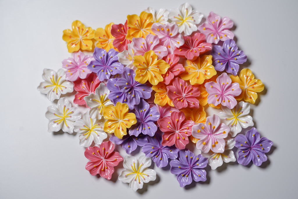 Flower Charms (5 Pack)