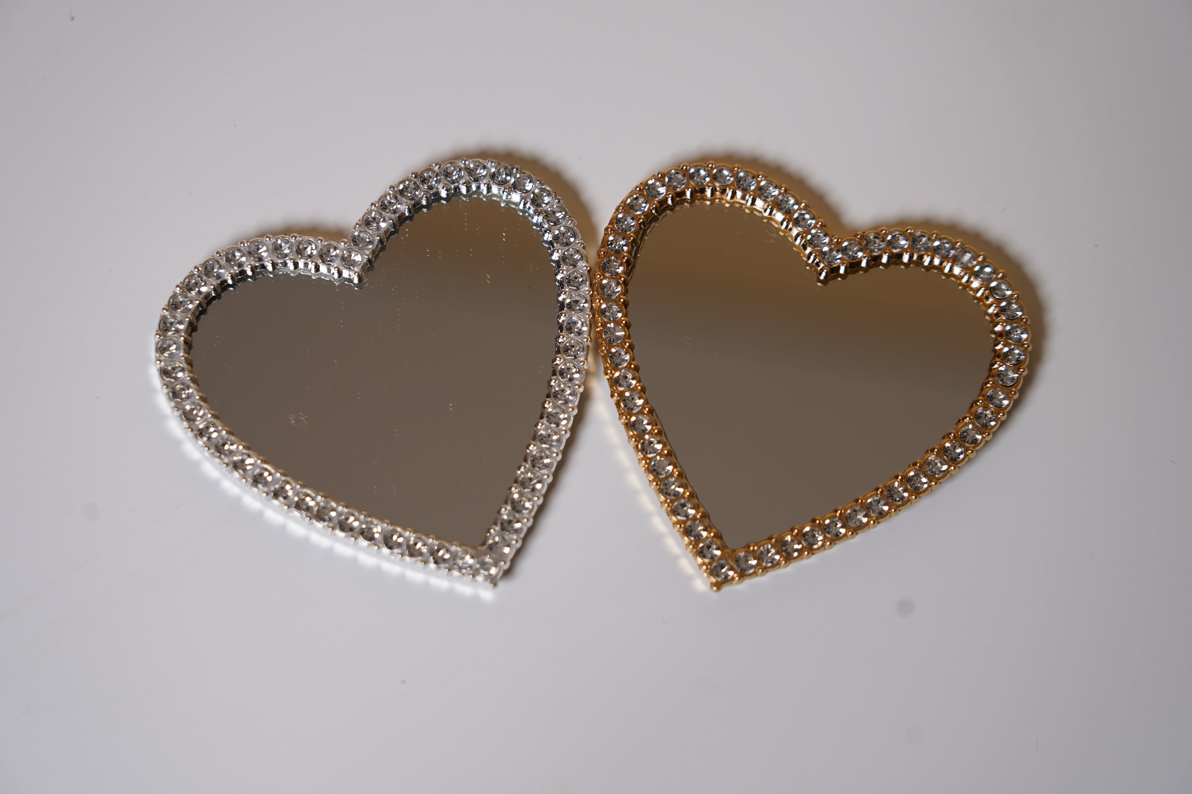 Mirror Heart Charm