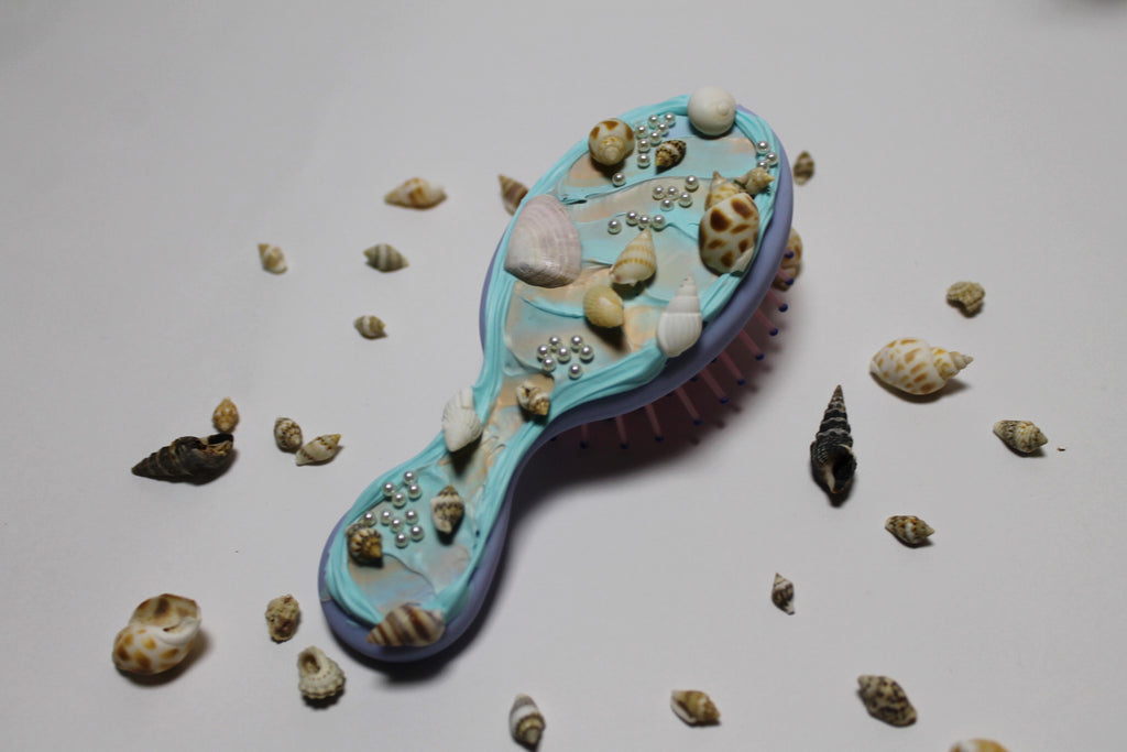 Mermaid Trinket DIY Hairbrush Kit
