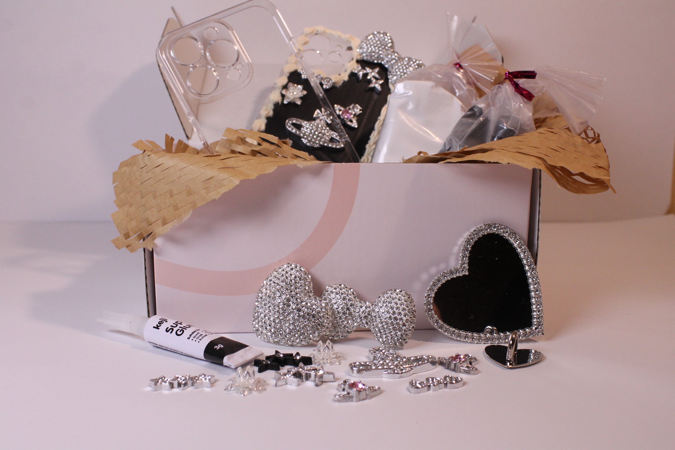 Silver Galaxy Phone Case Kit