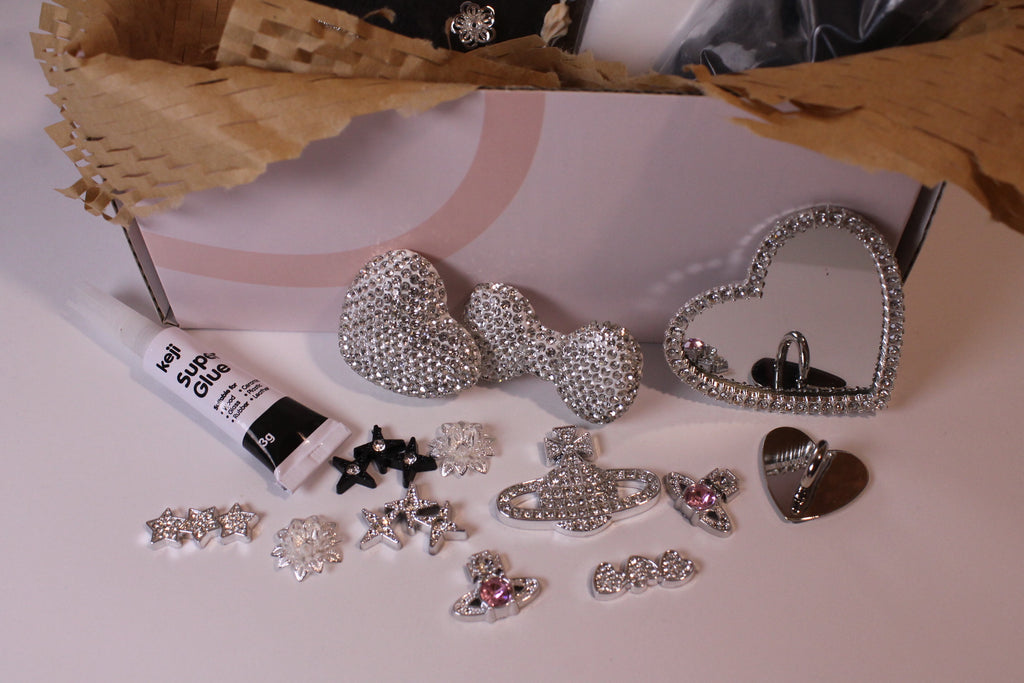 Silver Galaxy Phone Case Kit